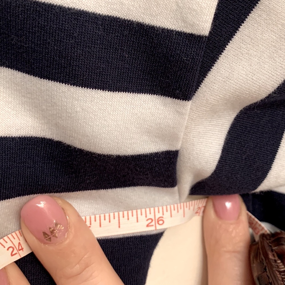 Michael Kors Navy White logo Hoodie - Picture 9 of 12